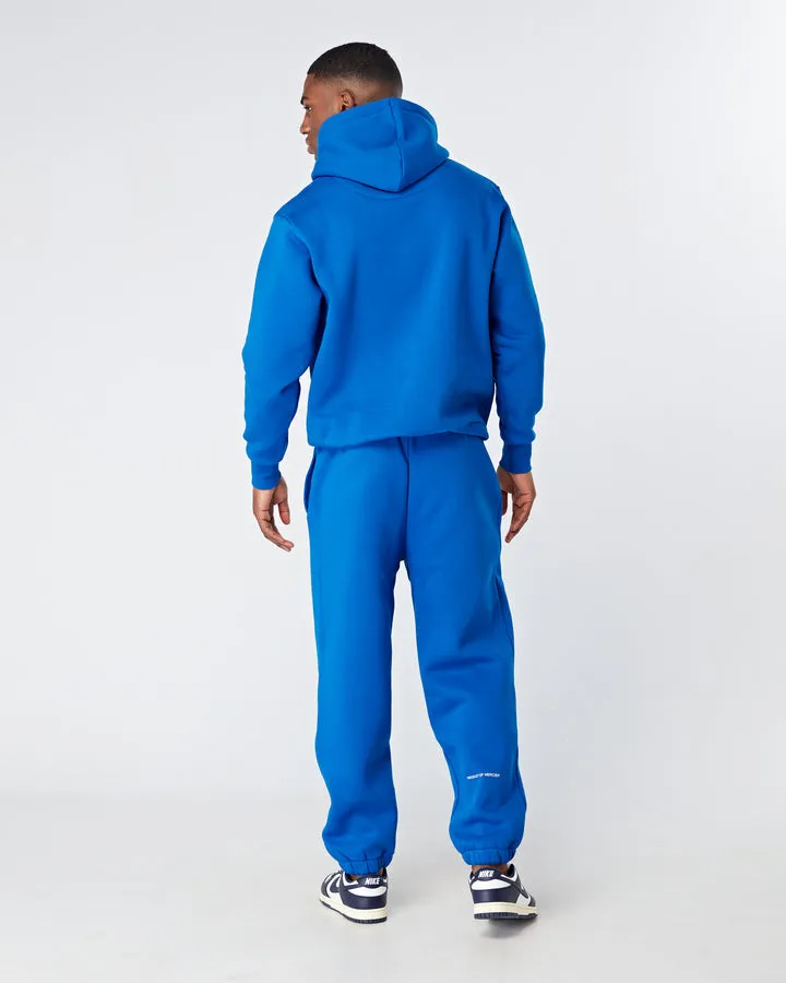 Mercier Maison Relaxed Hoodie Cobalt Blue