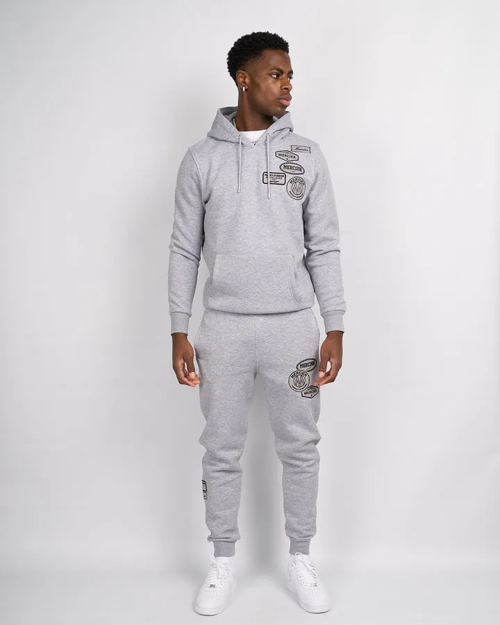 Mercier Merc114 Mono Hoodie Grey