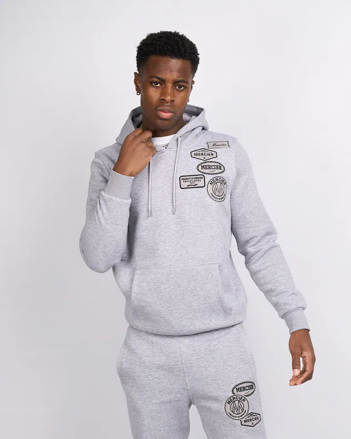 Mercier Merc114 Mono Hoodie Grey