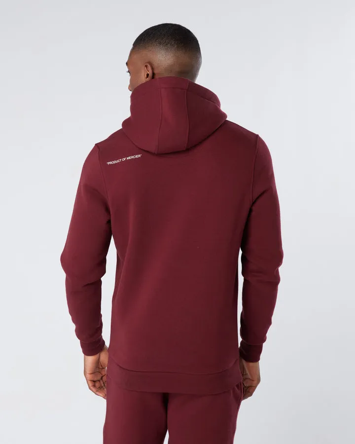 Mercier OG Badge Hoodie Maroon