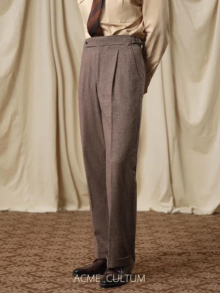 Merino Wool Flannel Trousers