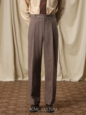 Merino Wool Flannel Trousers