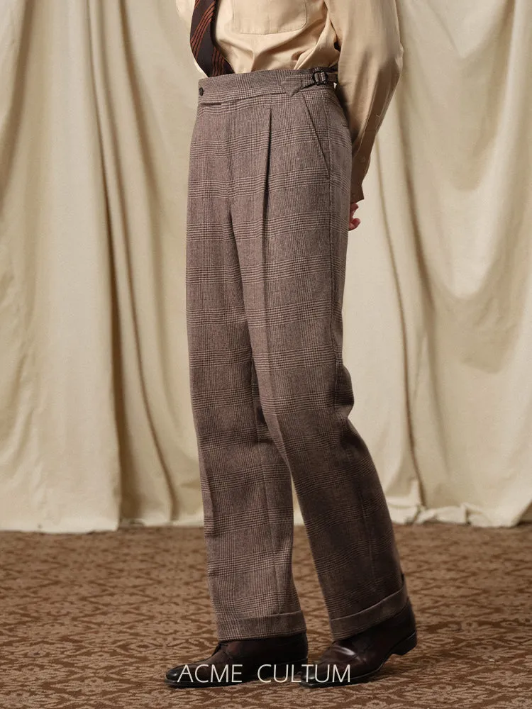 Merino Wool Flannel Trousers