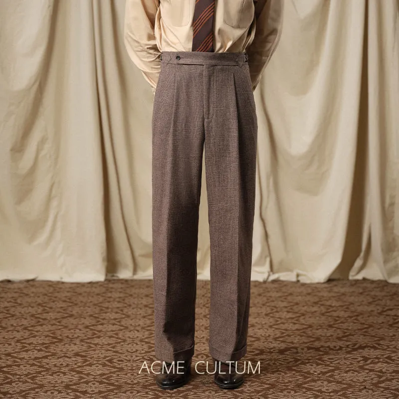 Merino Wool Flannel Trousers