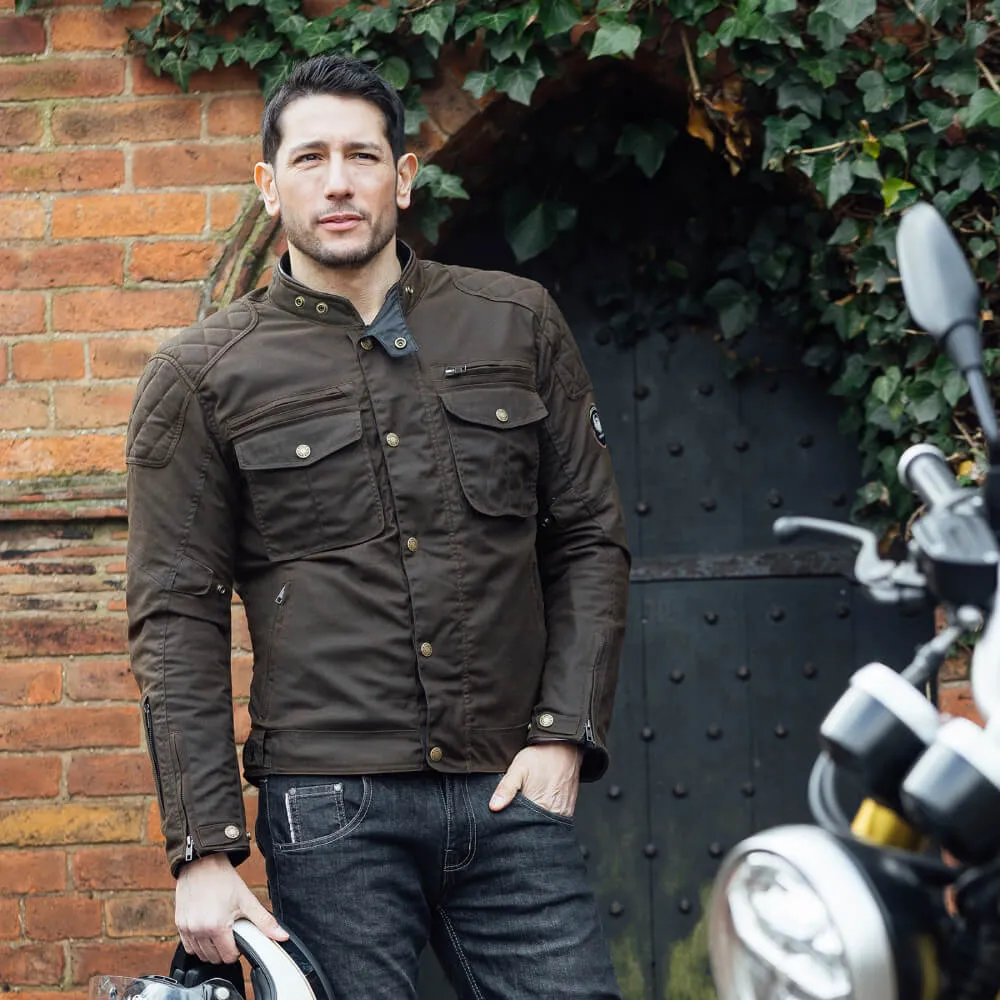 Merlin Perton II Cotec Wax D3O Jacket Olive