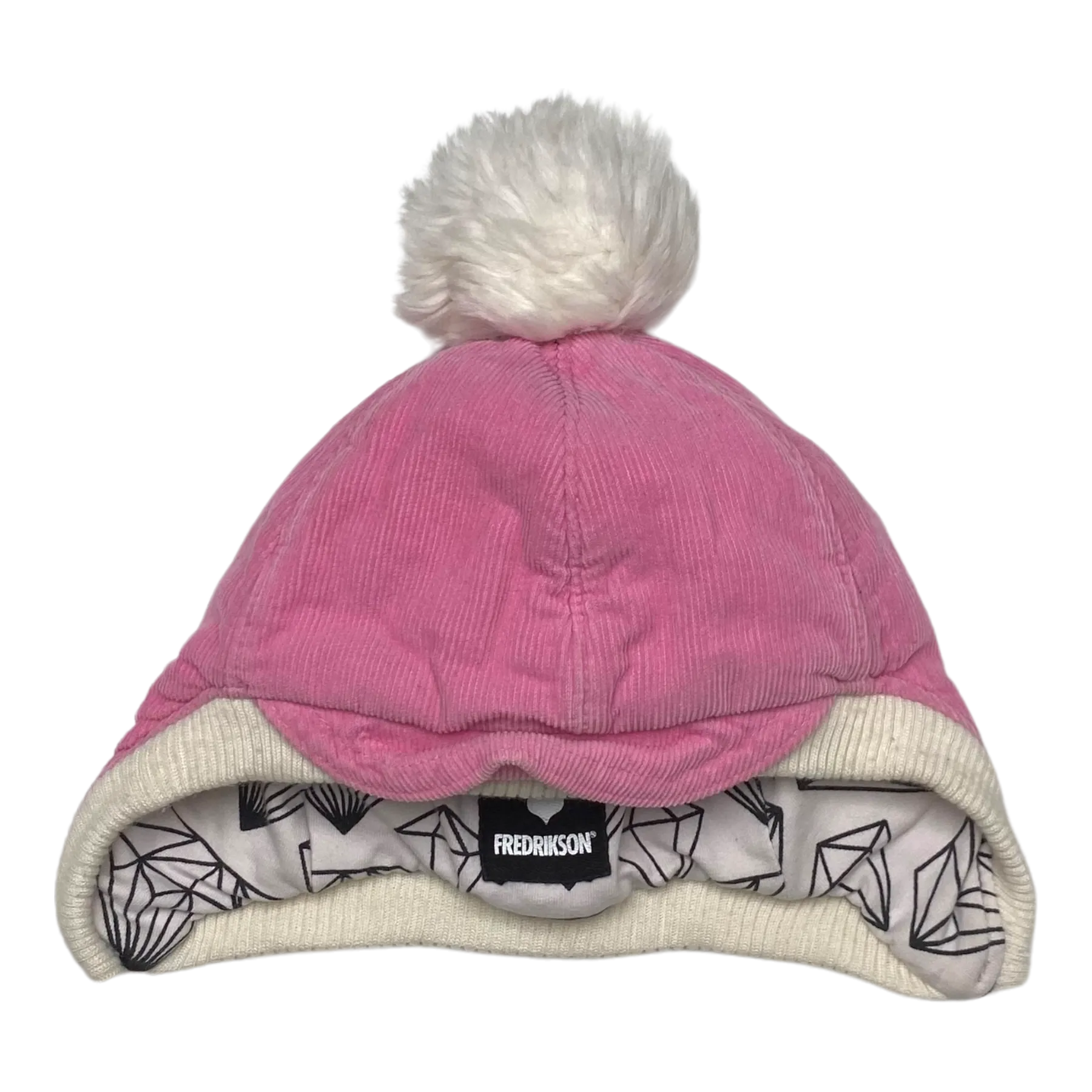 Metsola winter hat, pink | 1-2y