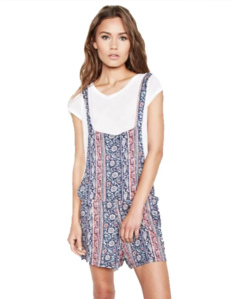 Michael Lauren Ridley Shorts Overalls in Boho South
