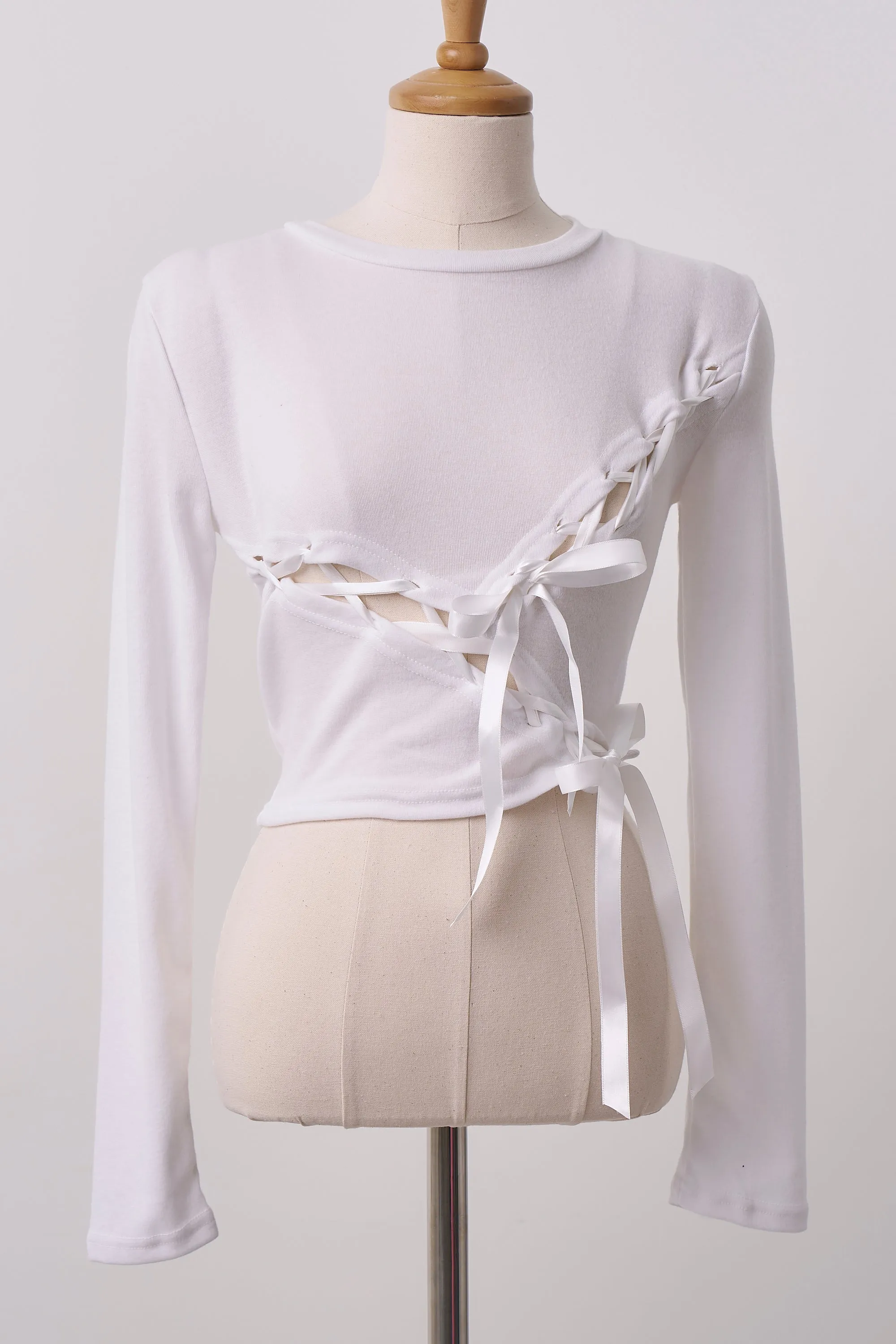 Michelle Lace-up Top