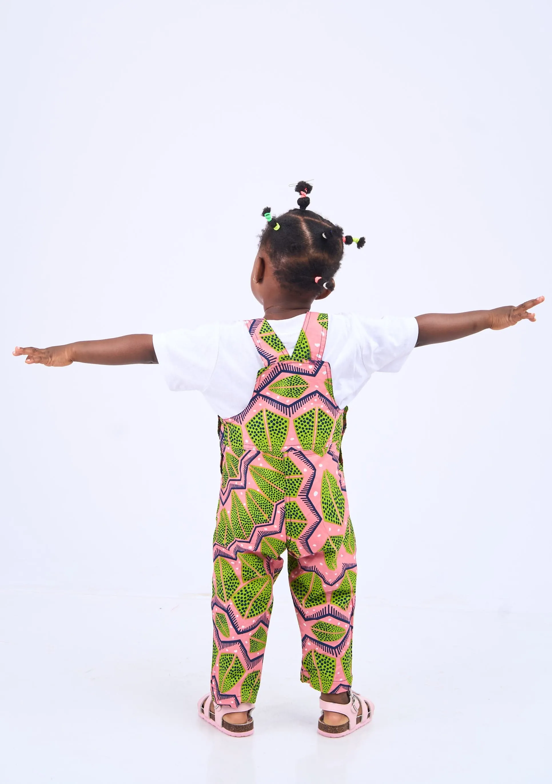 Mini Overalls - Watermelon