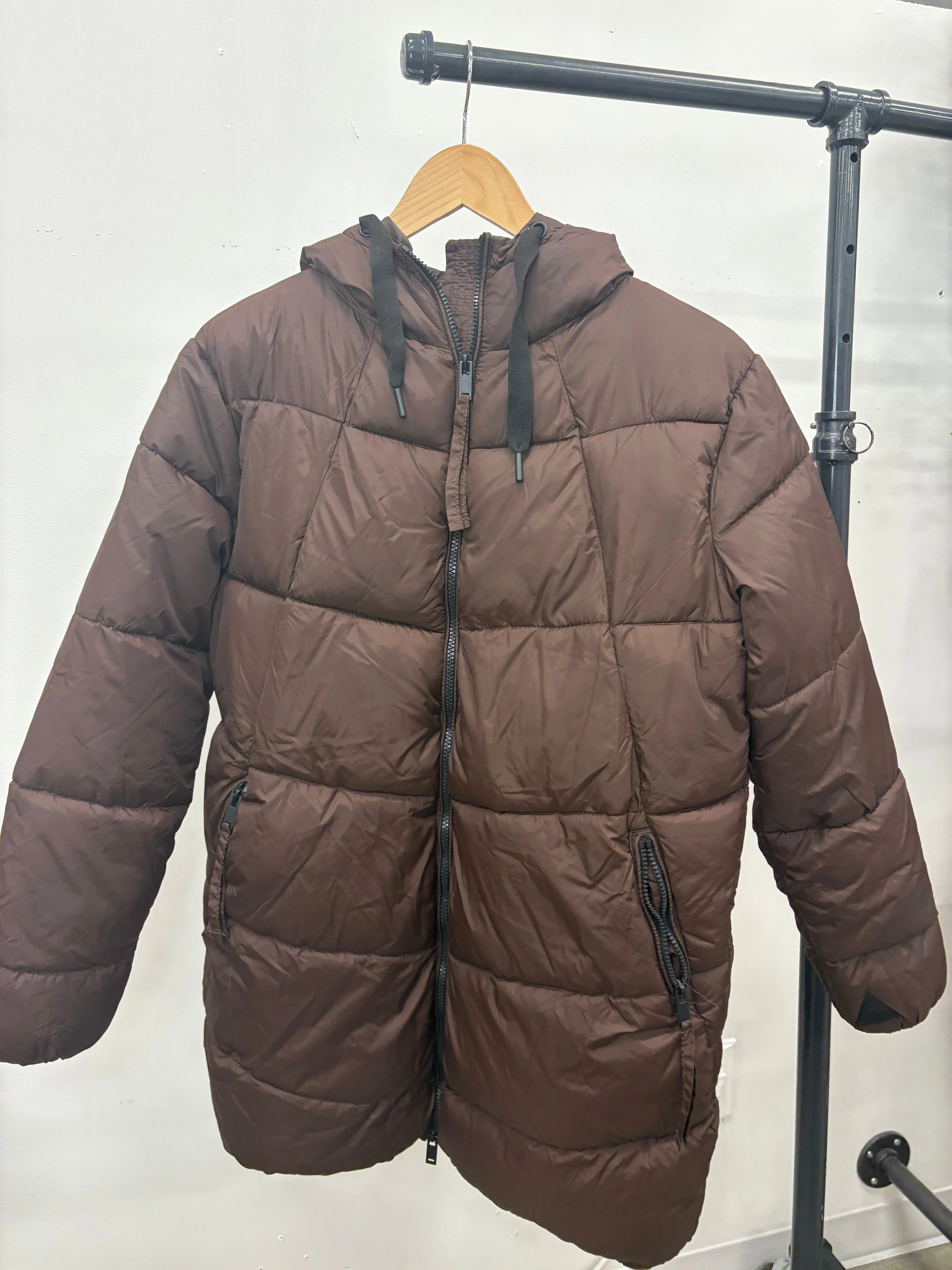 MISFIT ITEM - The Canyon Puffer Jacket - Java // Size 36 (US 8)