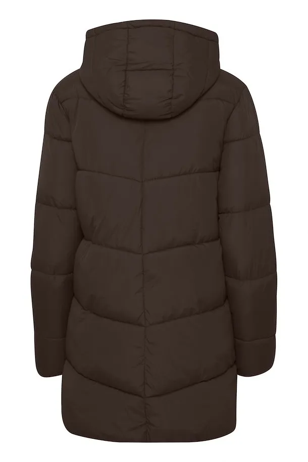 MISFIT ITEM - The Canyon Puffer Jacket - Java // Size 36 (US 8)
