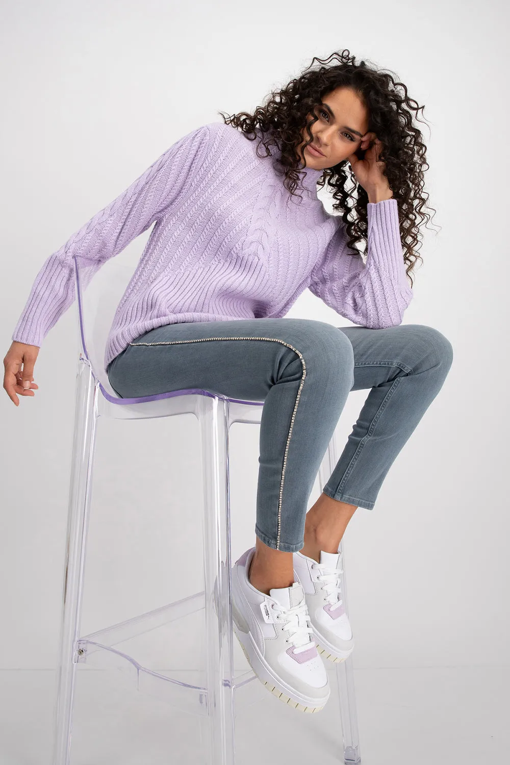 Monari Trousers Jeans Chains 807356