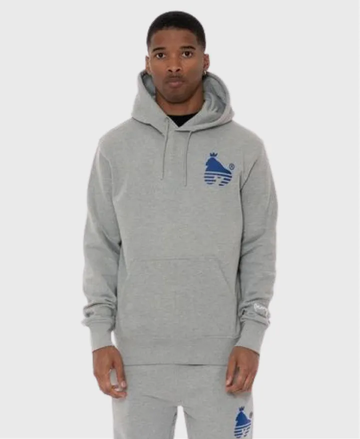Money Jh45002 Sport Ape Hoodie Grey Melange