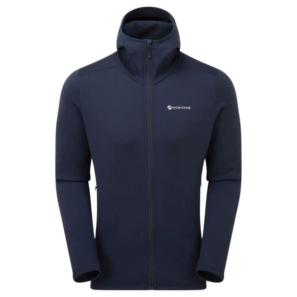Montane Men's Fury Hooded Fleece Jacket (Eclipse Blue)