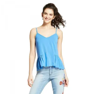 Mossimo Women's Flowy Peplum Swing Tank Top