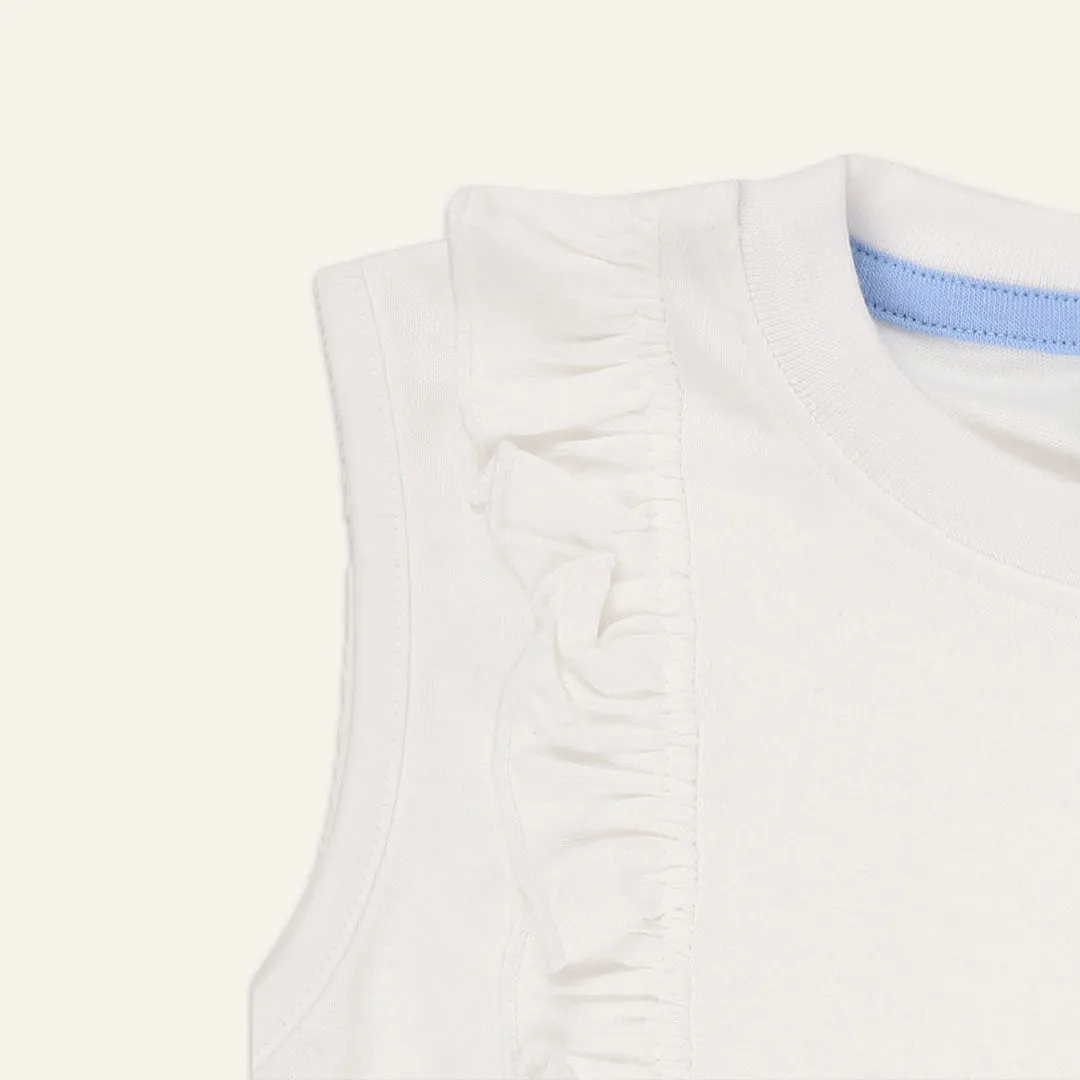 Multicoloured Seahorse Print & Plain Top -2 Pack