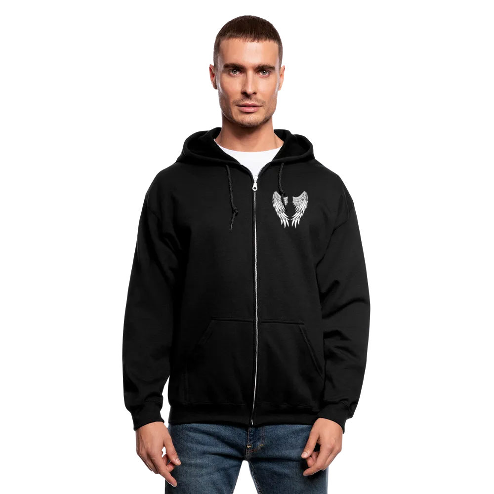 My Father Guardian Angel Men's Zip Hoodie CK3607