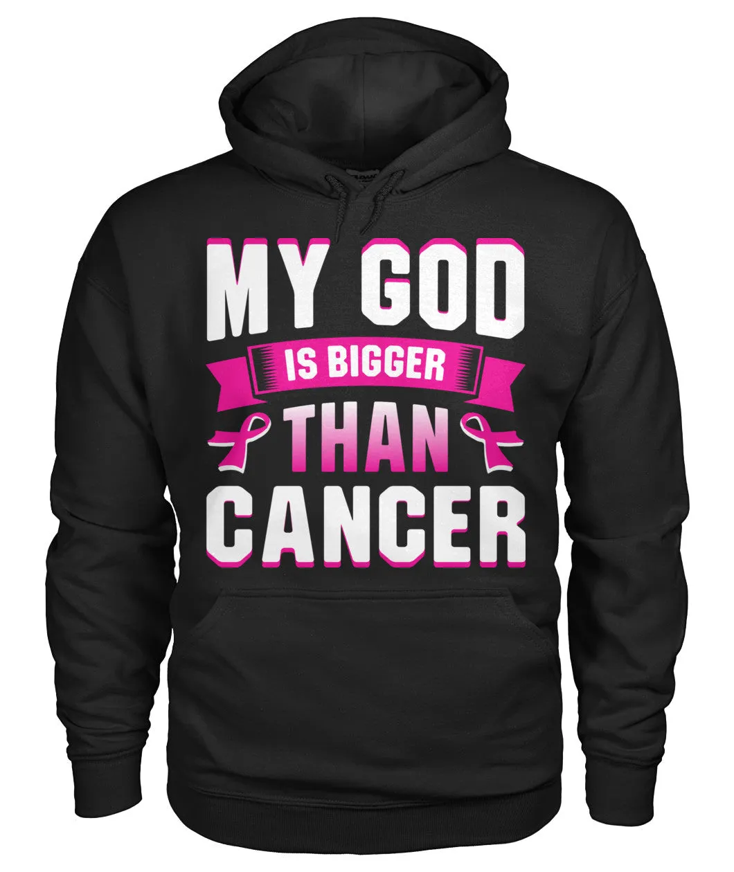 My God is Bigger than Cancer Hoodies and Sweatshirts
