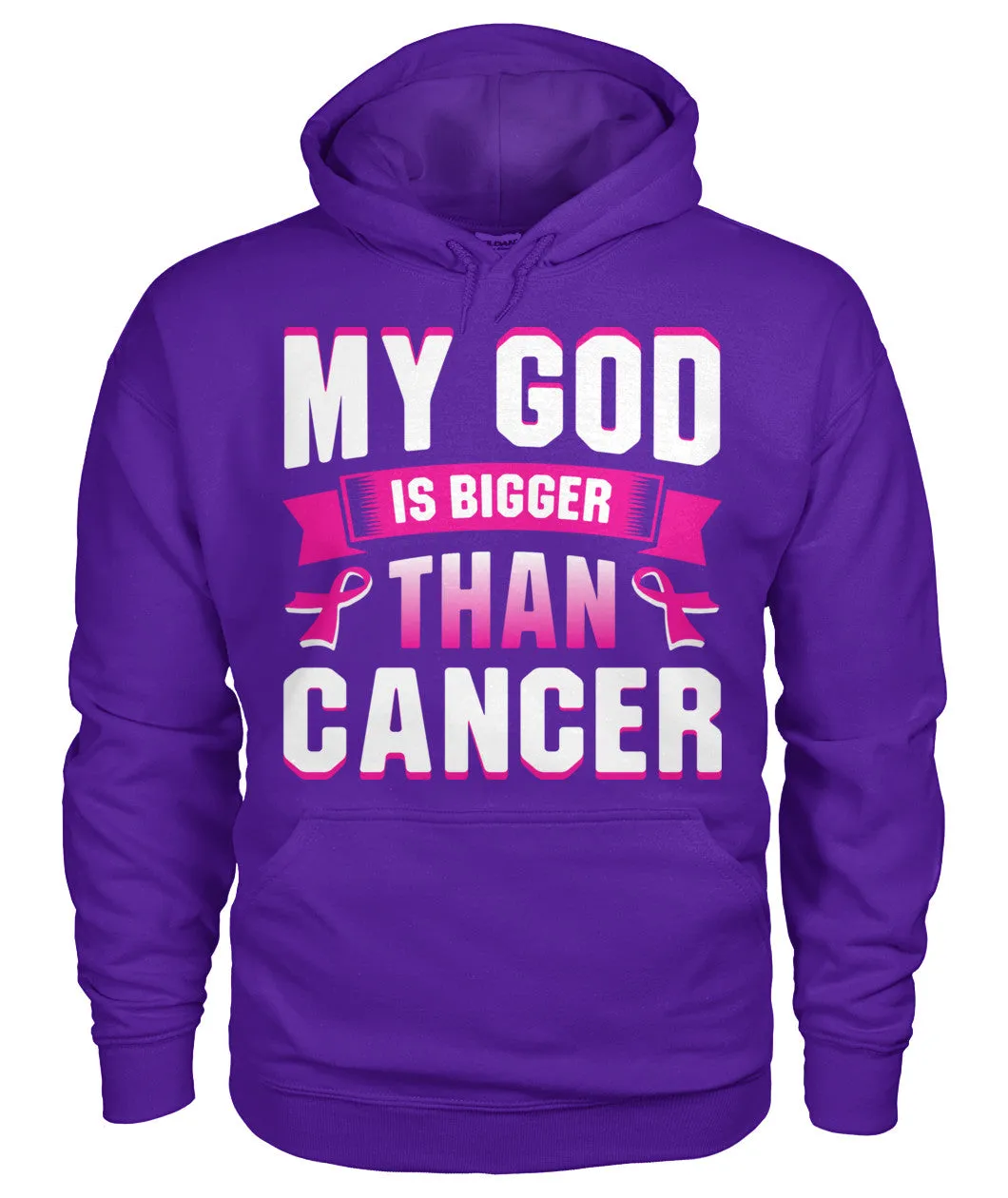 My God is Bigger than Cancer Hoodies and Sweatshirts