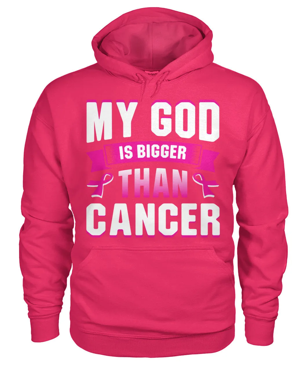 My God is Bigger than Cancer Hoodies and Sweatshirts