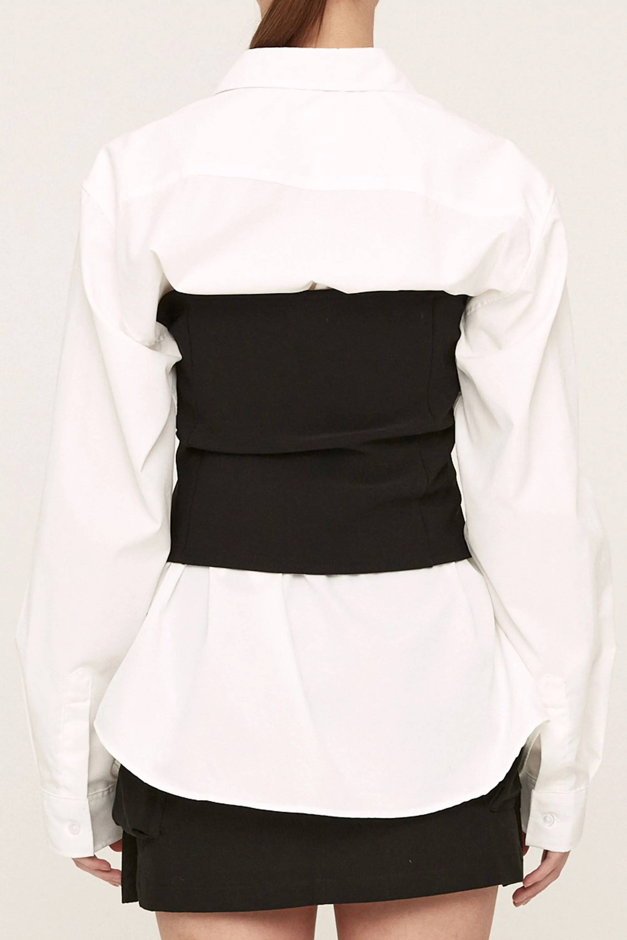 Nadia Lace-up Top