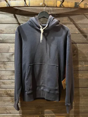 Naked and Famous- Pullover Hoodie- Navy Terry