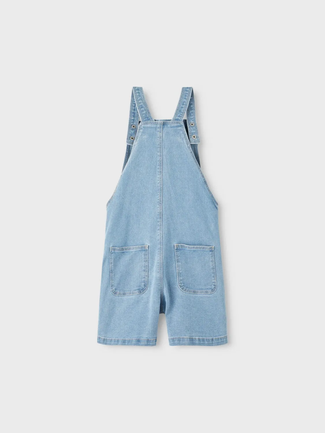 NAME IT | Kid Girl Denim Short Dungarees