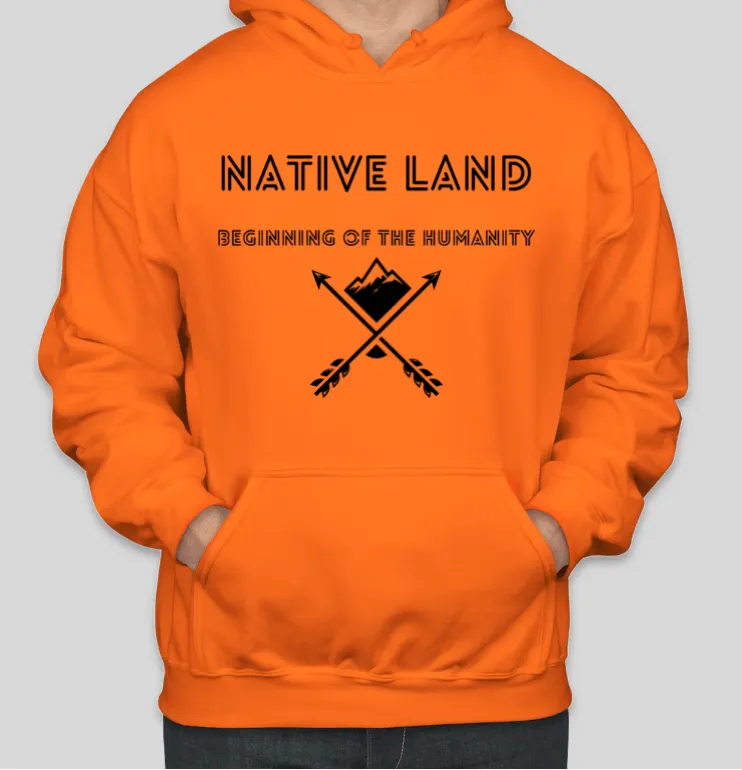 NATIVE LAND Two Arrow Edition Cool Cotton Hoodies