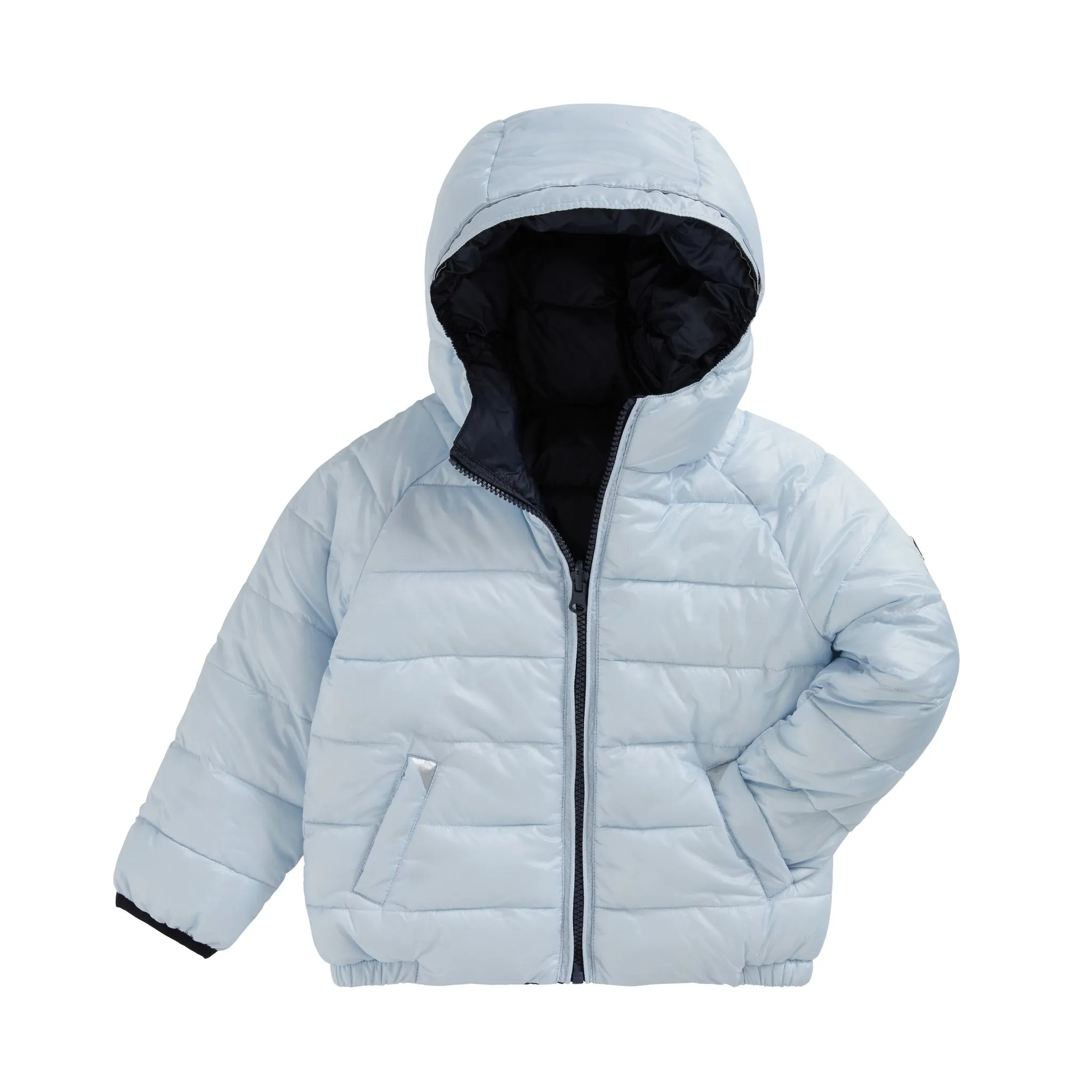 Navy Skye Blue Eco Reversible Cloud Puffer