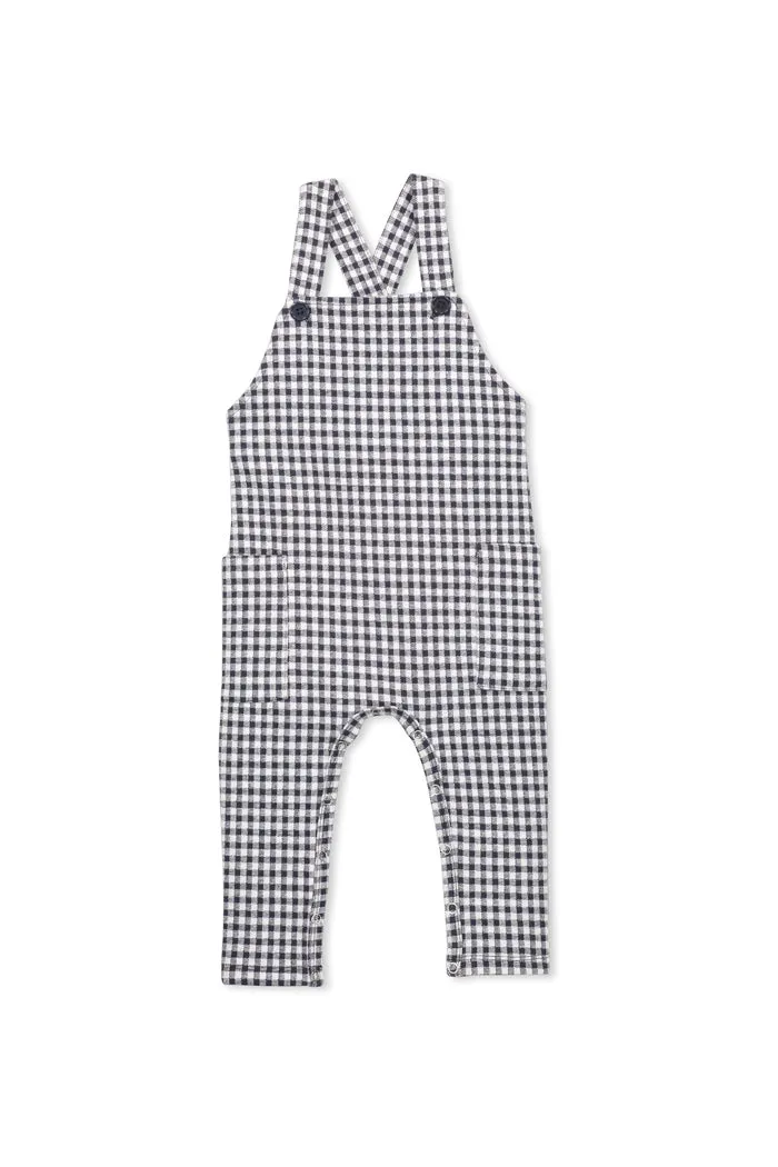 Navy/Natural Check Overall by Milky