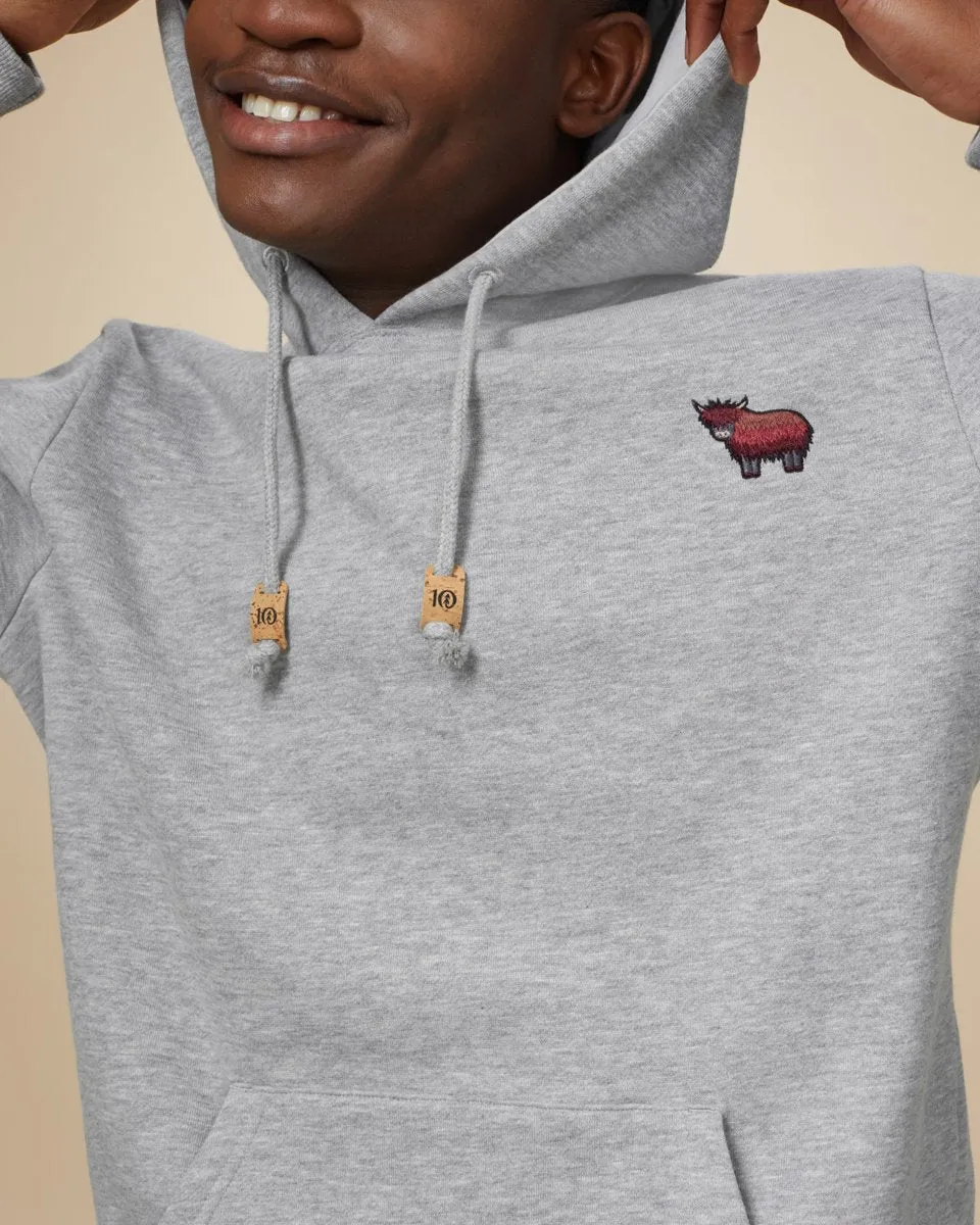 Nepal Embroidered Yak Hoodie