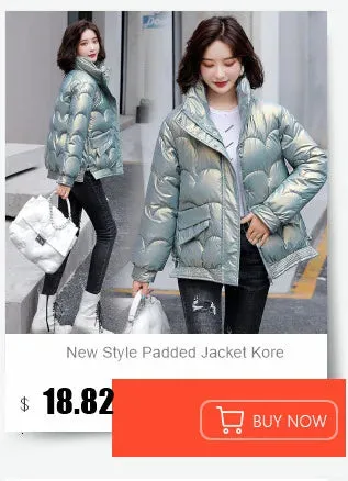 New Plus Size Down Cotton Coat for Women - Long Winter Puffer Parka, Thick Warm Hooded Jacket with Zipper Overcoat
