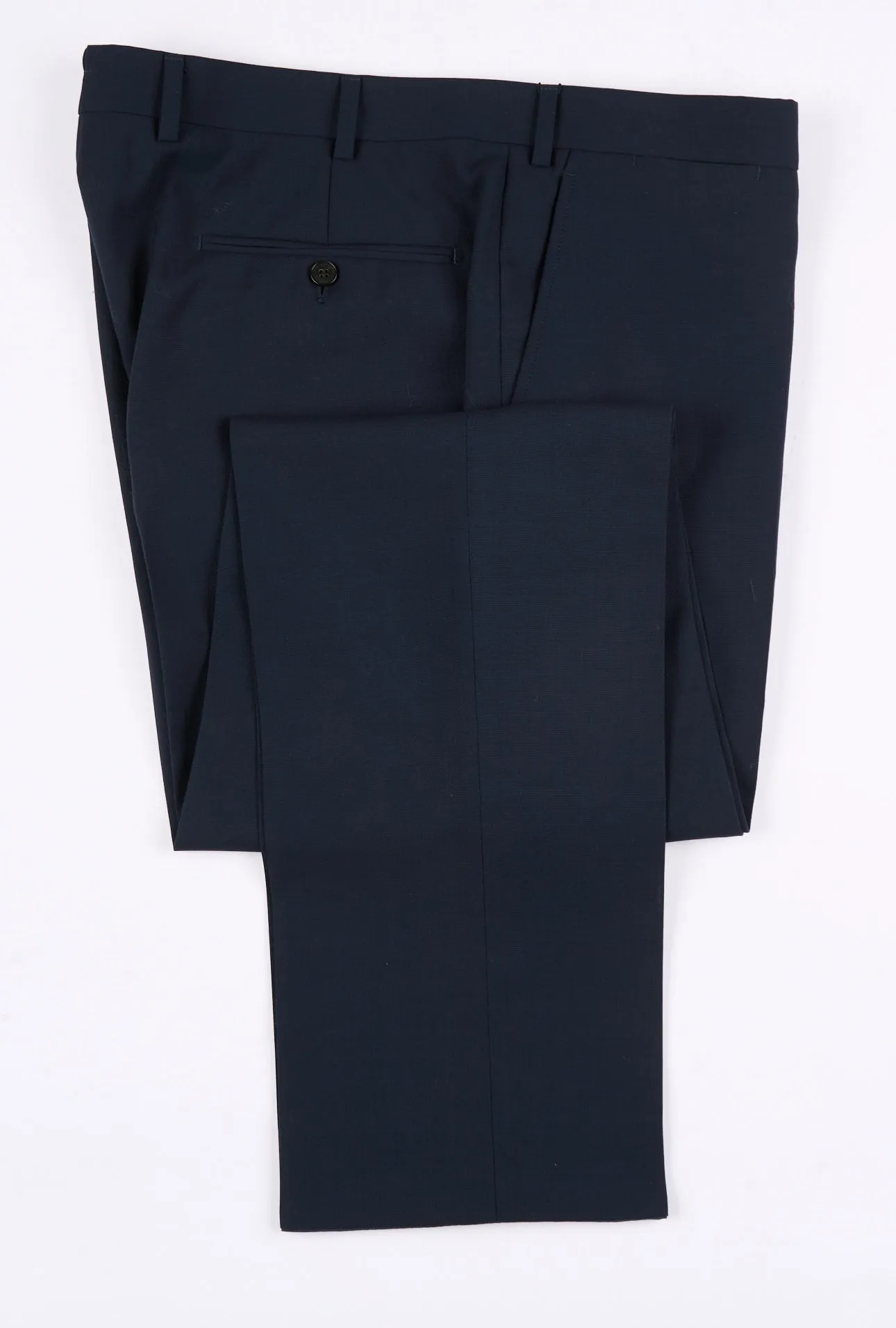 New Suitsupply Havana Navy Pure Wool Unlined Traveller Suit - All Sizes and Separates Available (Buy One Size Up!)