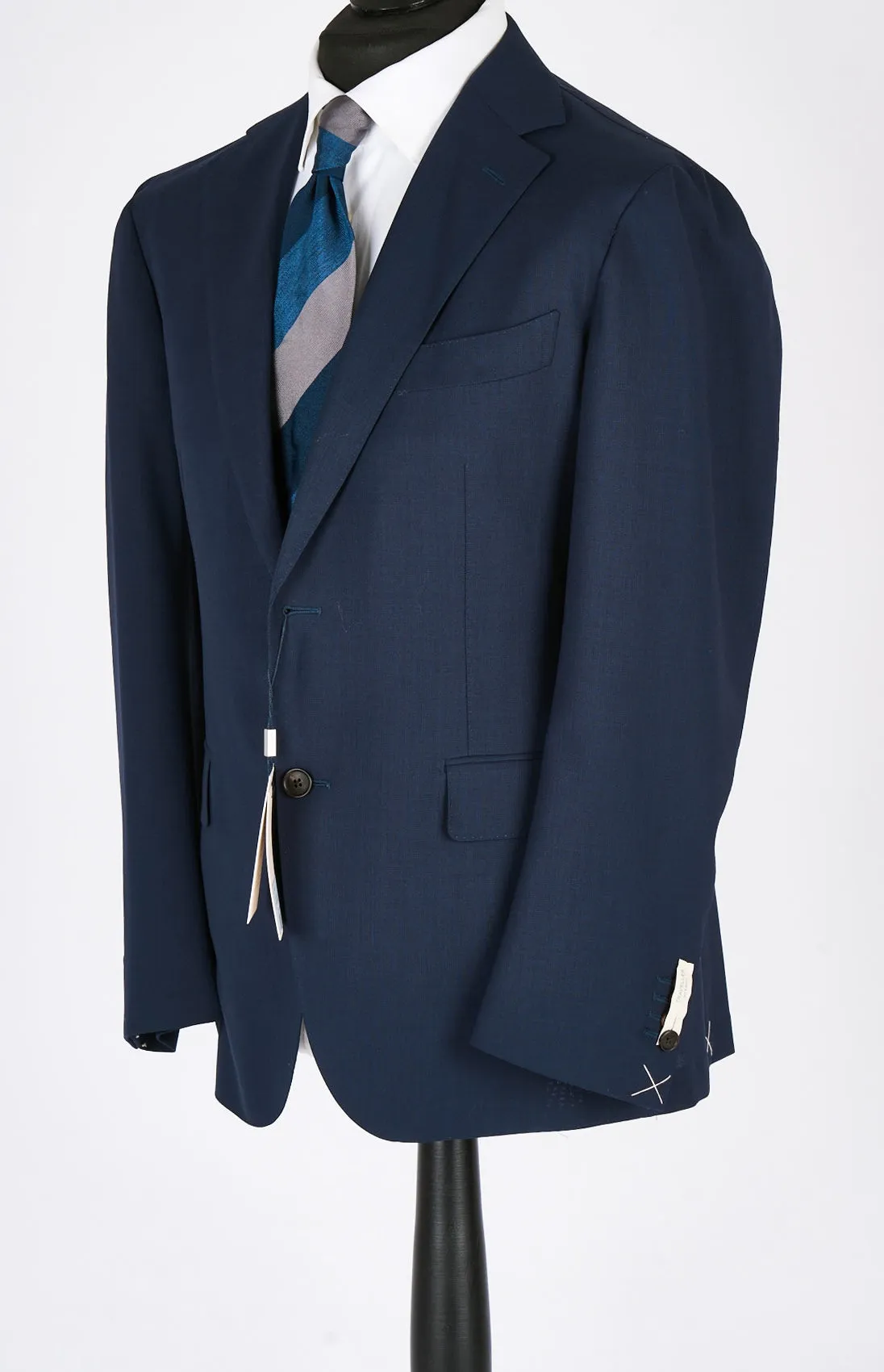 New Suitsupply Havana Navy Pure Wool Unlined Traveller Suit - All Sizes and Separates Available (Buy One Size Up!)