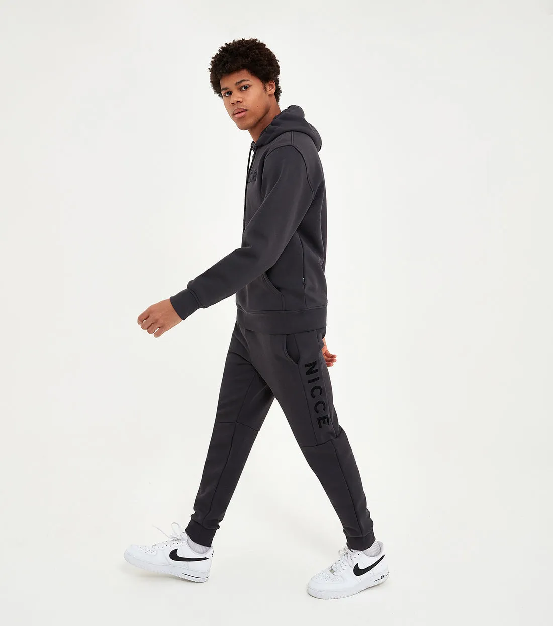 Nicce Mercury Hoodie Dark Grey