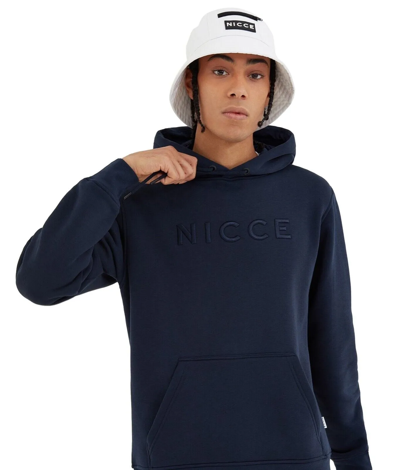 Nicce Mercury Hoodie Deep Navy