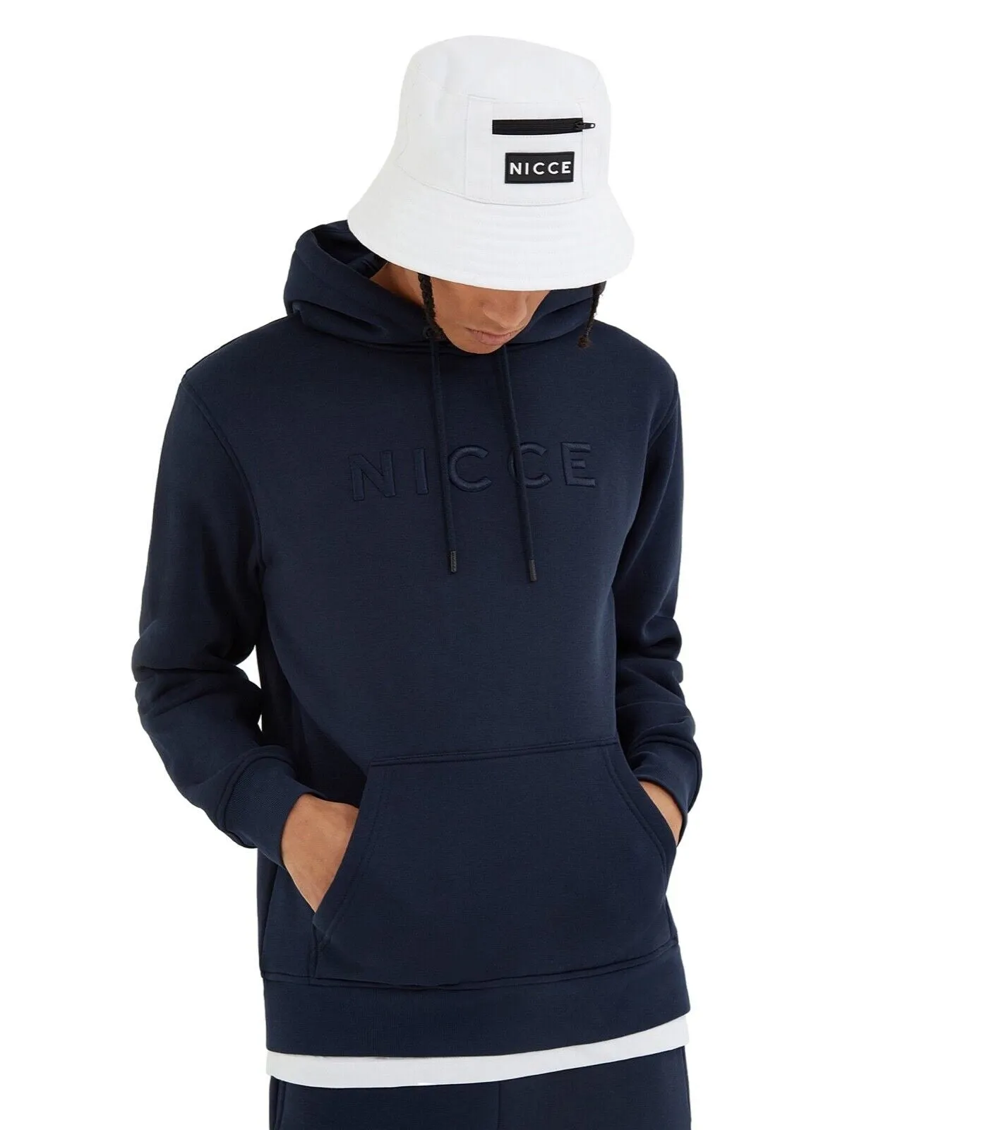 Nicce Mercury Hoodie Deep Navy