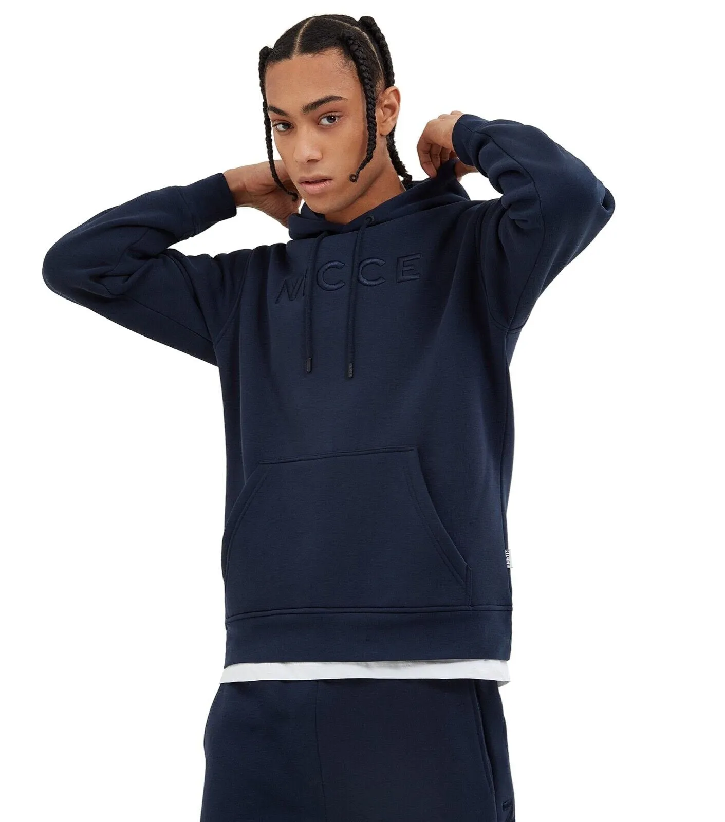 Nicce Mercury Hoodie Deep Navy