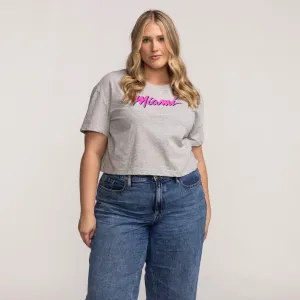 Nike Miami HEAT Original Vice Women's Cropped Tee