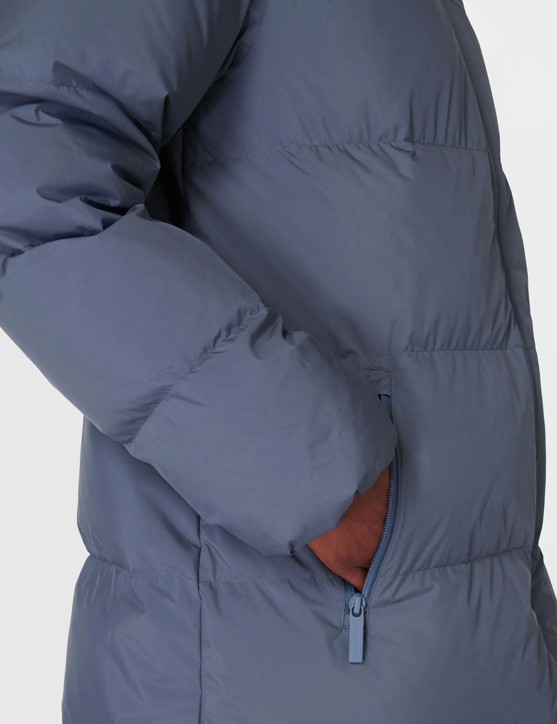 Nimbus Longline Puffer - Endless Blue
