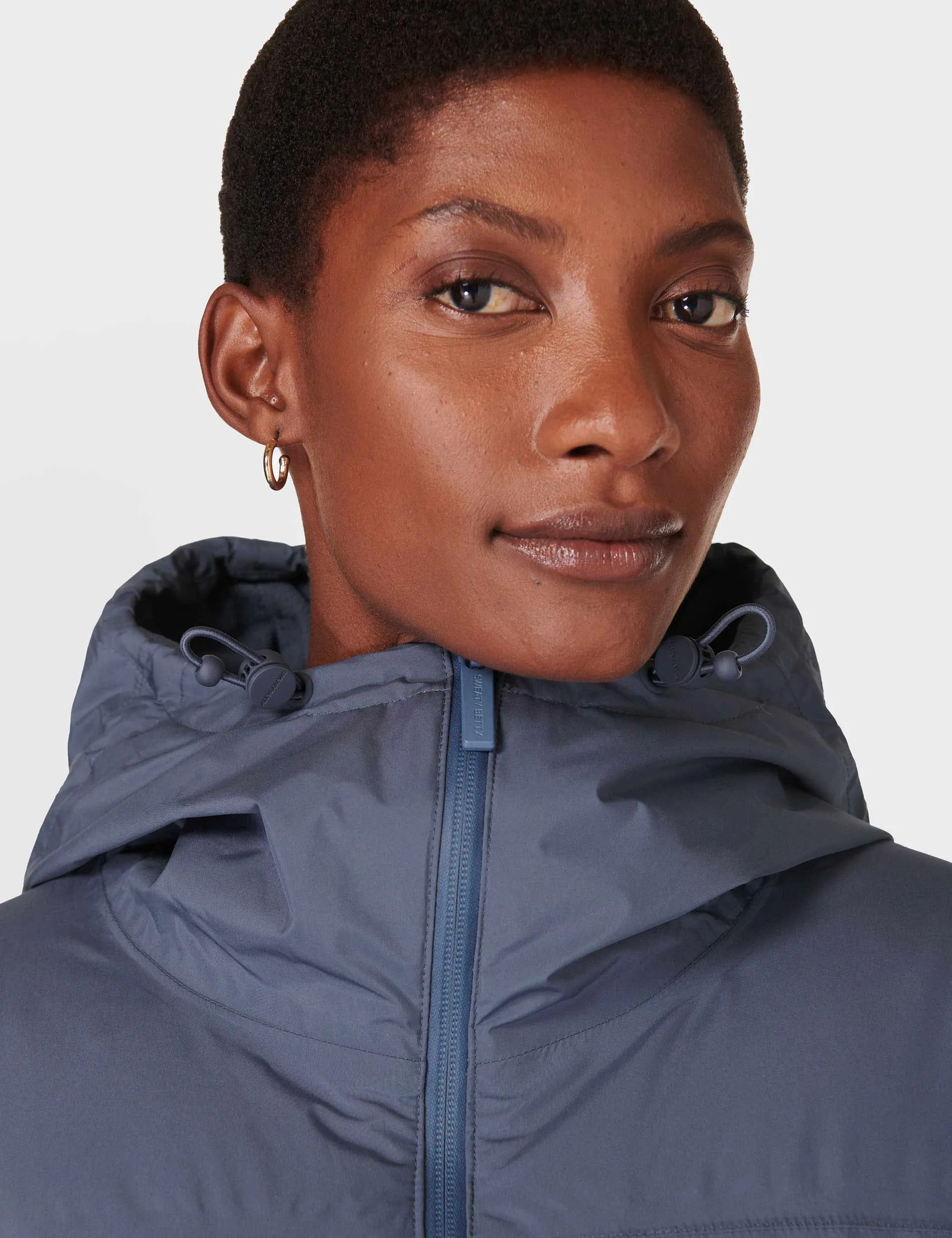Nimbus Longline Puffer - Endless Blue