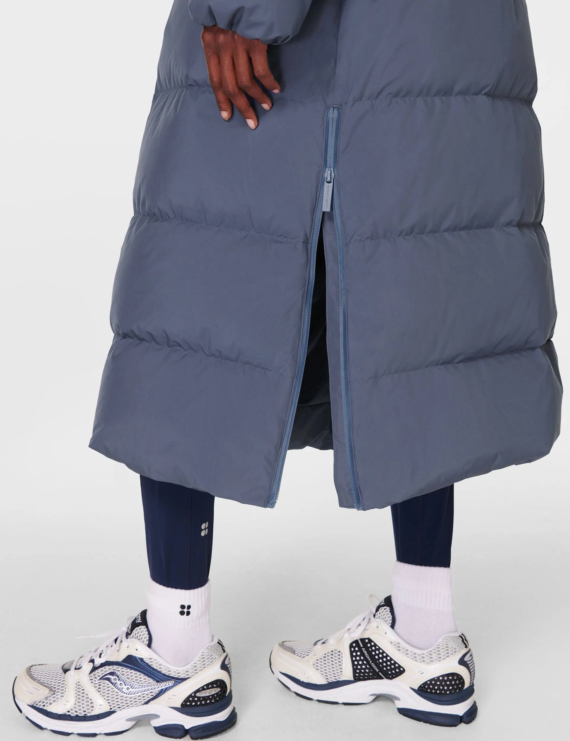 Nimbus Longline Puffer - Endless Blue