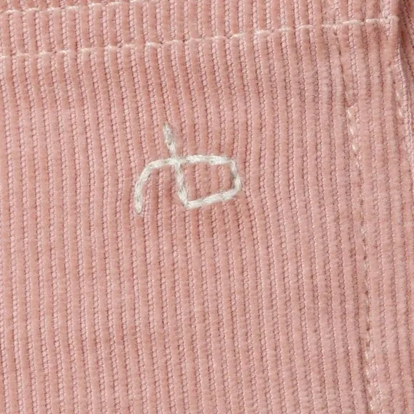 NWT Rag &amp; Bone High Rise Corduroy Skinny in Size 23 in light pink