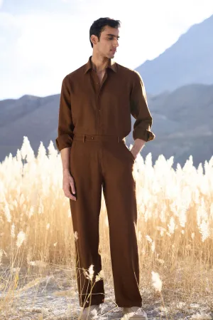 Nyoma Woollen Pants- MAN (Maple)