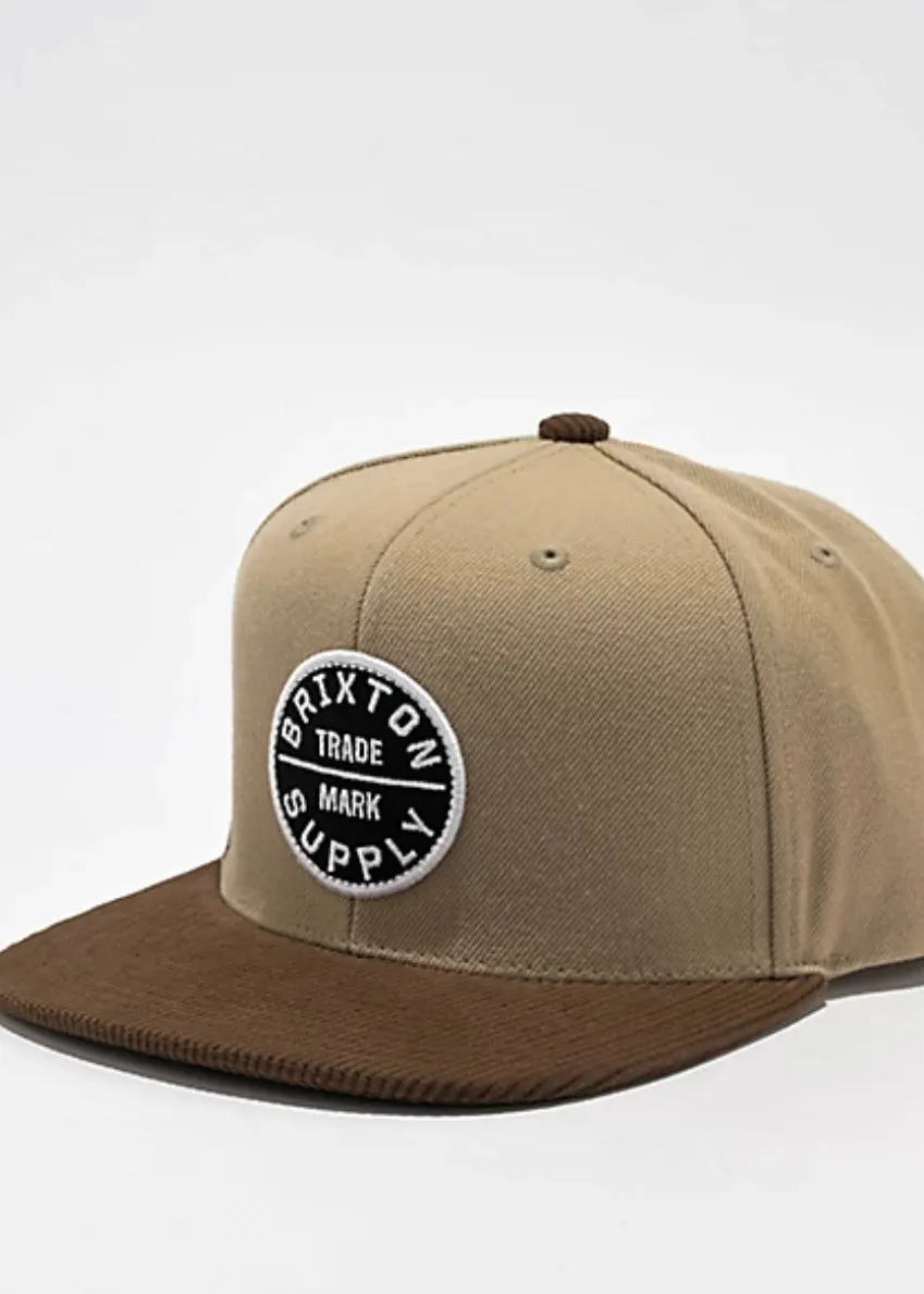 Oath III Snapback - Khaki   Sepia