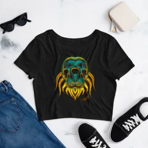 Octo Skull Crop Tee