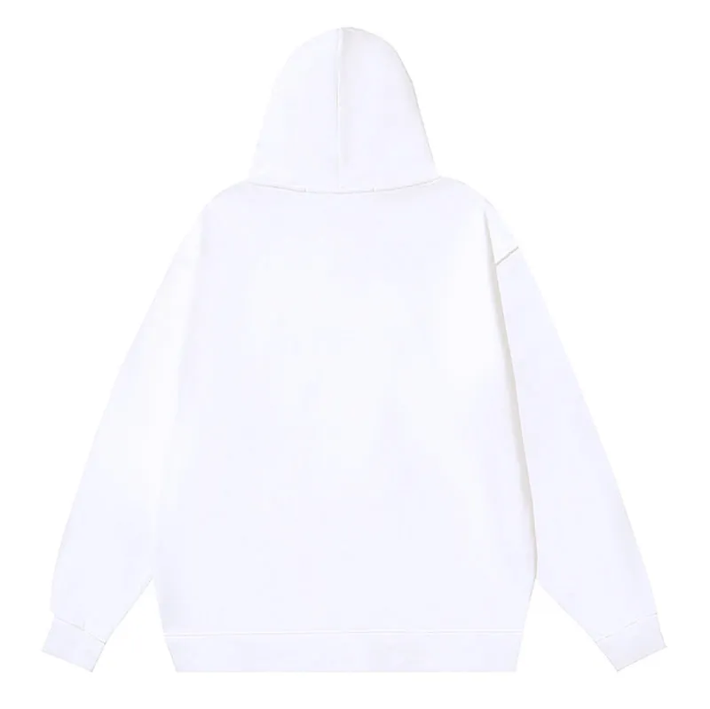 Off White Logo Drawstring Hoodie