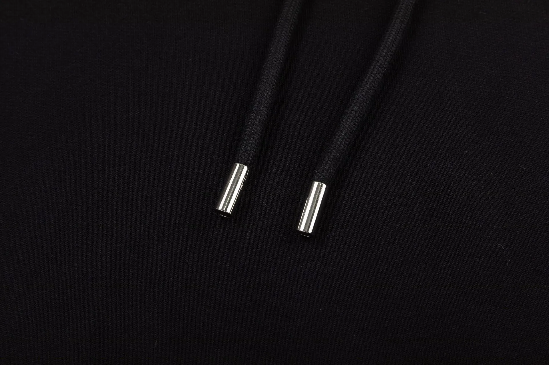 Off White Logo Drawstring Hoodie