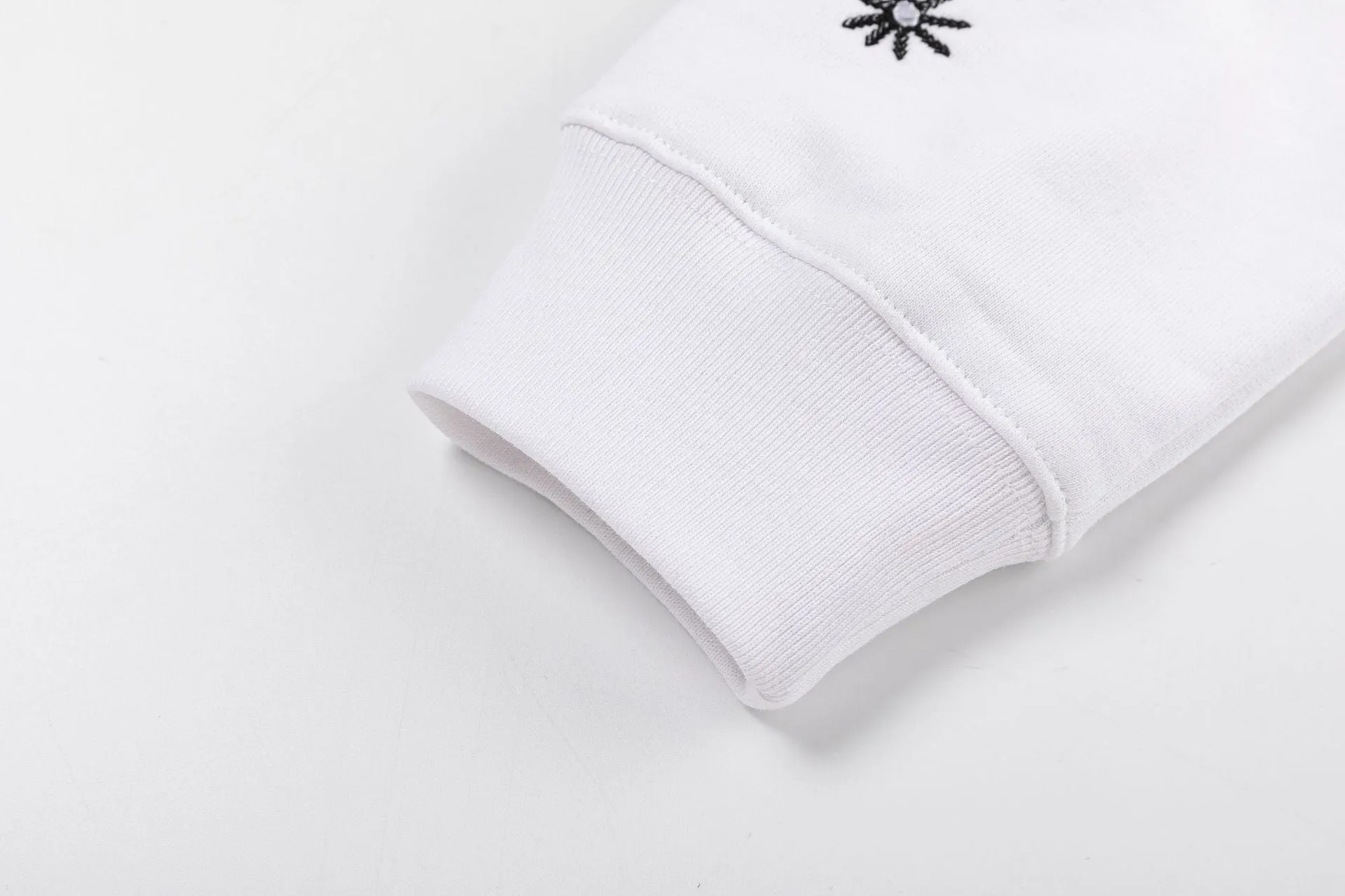 Off White Logo Drawstring Hoodie
