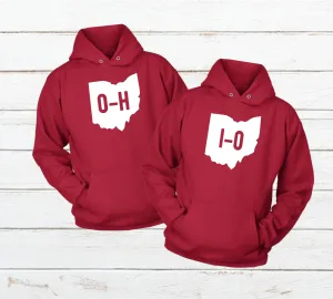 Ohio State Matching Couples Hoodies